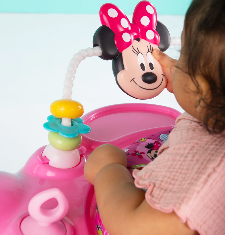 Bright Starts Centru de activitati Minnie Mouse Jumper 6m+