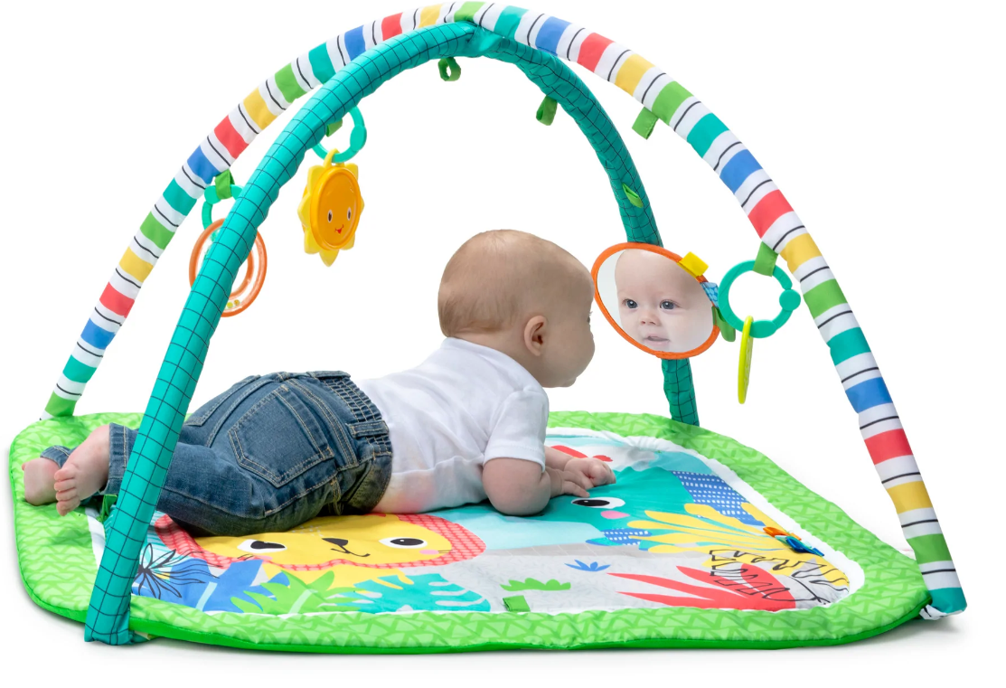 Bright Starts covor de joaca cu activitati Wild Wiggles 0m+ 