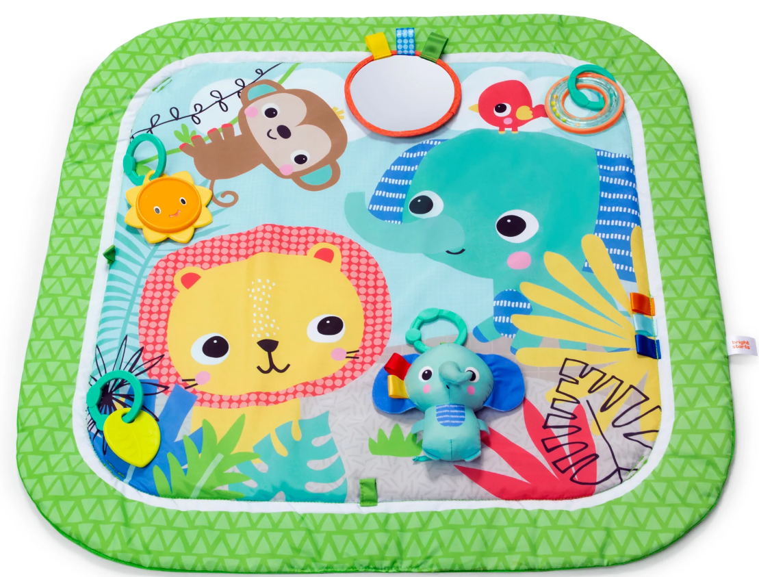Bright Starts covor de joaca cu activitati Wild Wiggles 0m+ 