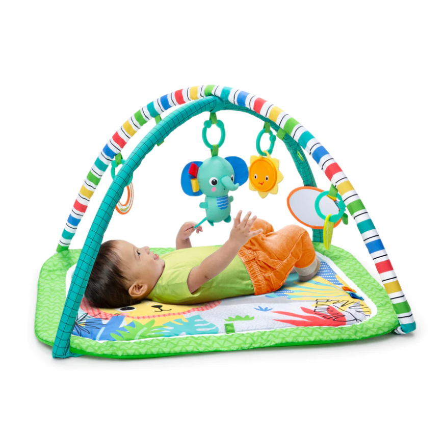 Bright Starts covor de joaca cu activitati Wild Wiggles 0m+ 