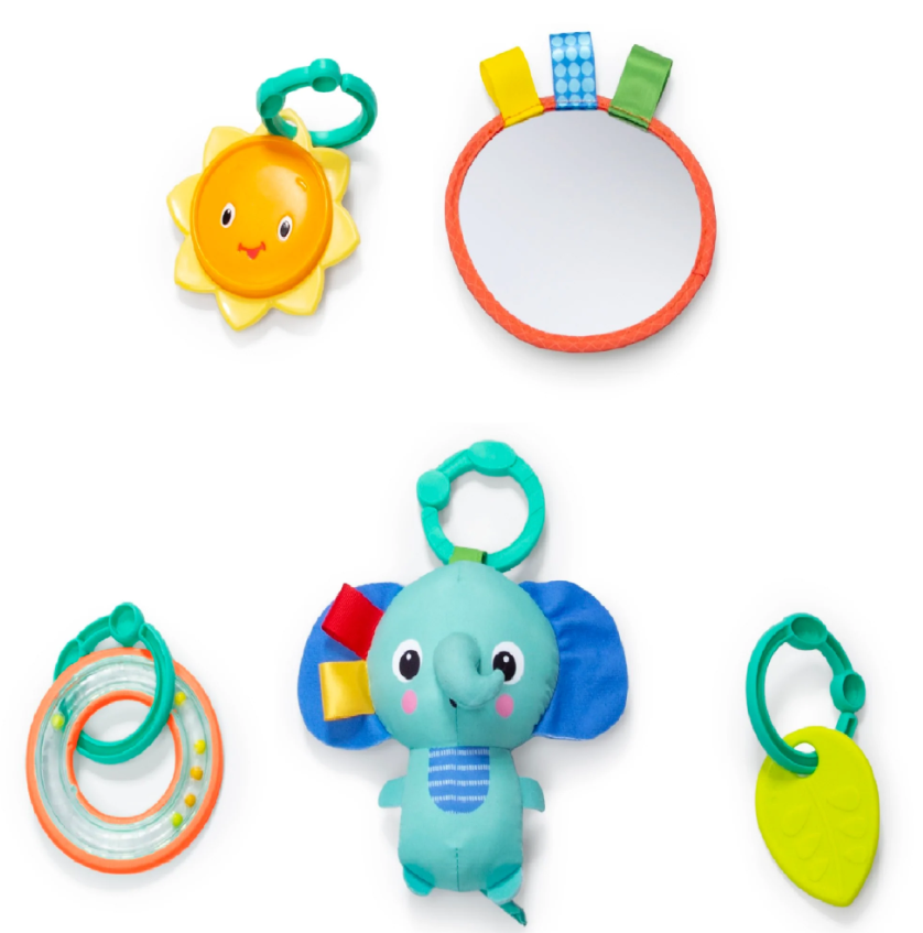 Bright Starts covor de joaca cu activitati Wild Wiggles 0m+ 