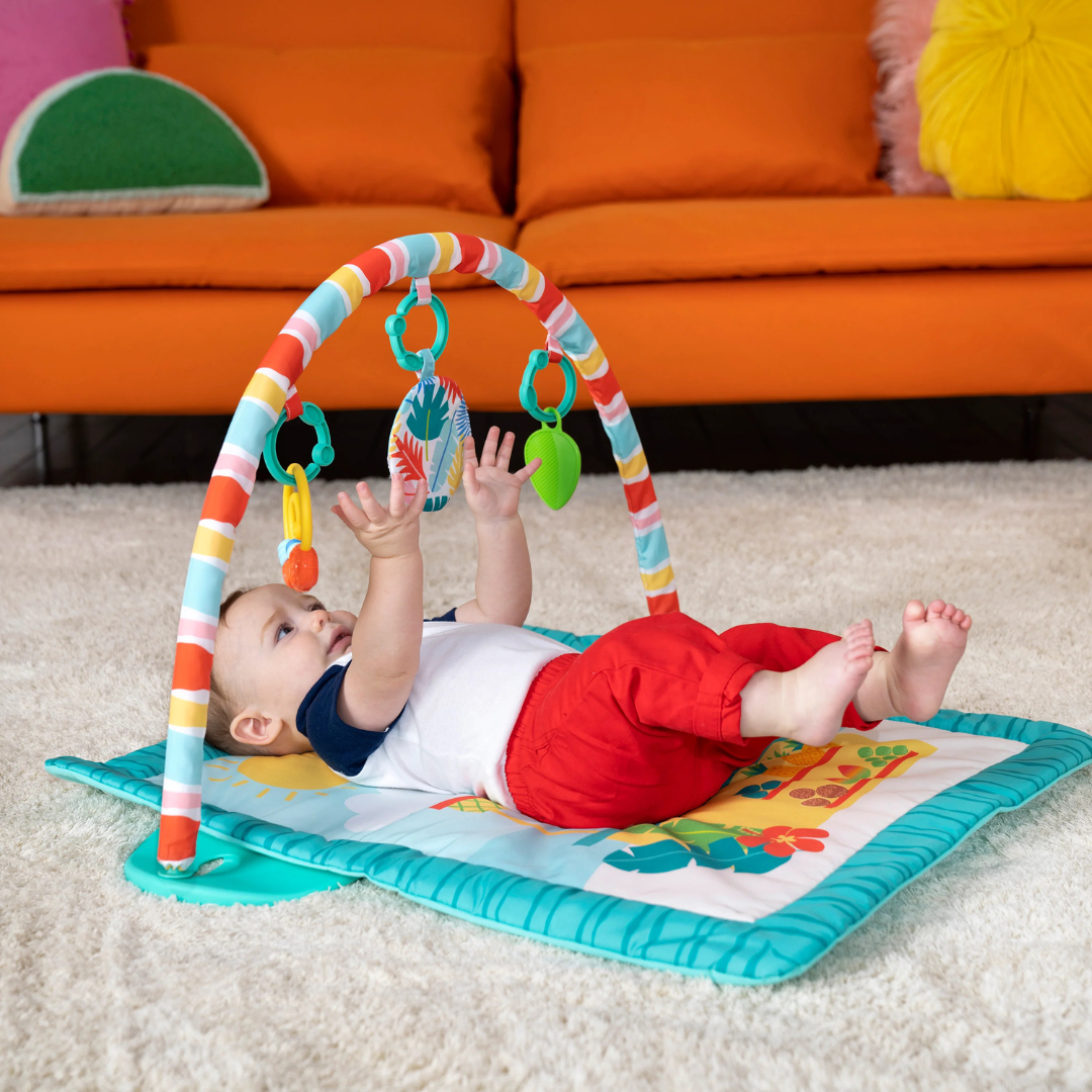Bright Starts covor de joaca cu bara de jucarii Tiki Toy Bar 0m+