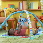 Bright Starts covor de joaca cu bara jucarii Wild Wiggles 0m+