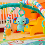 Bright Starts covor de joaca cu bara jucarii Wild Wiggles 0m+