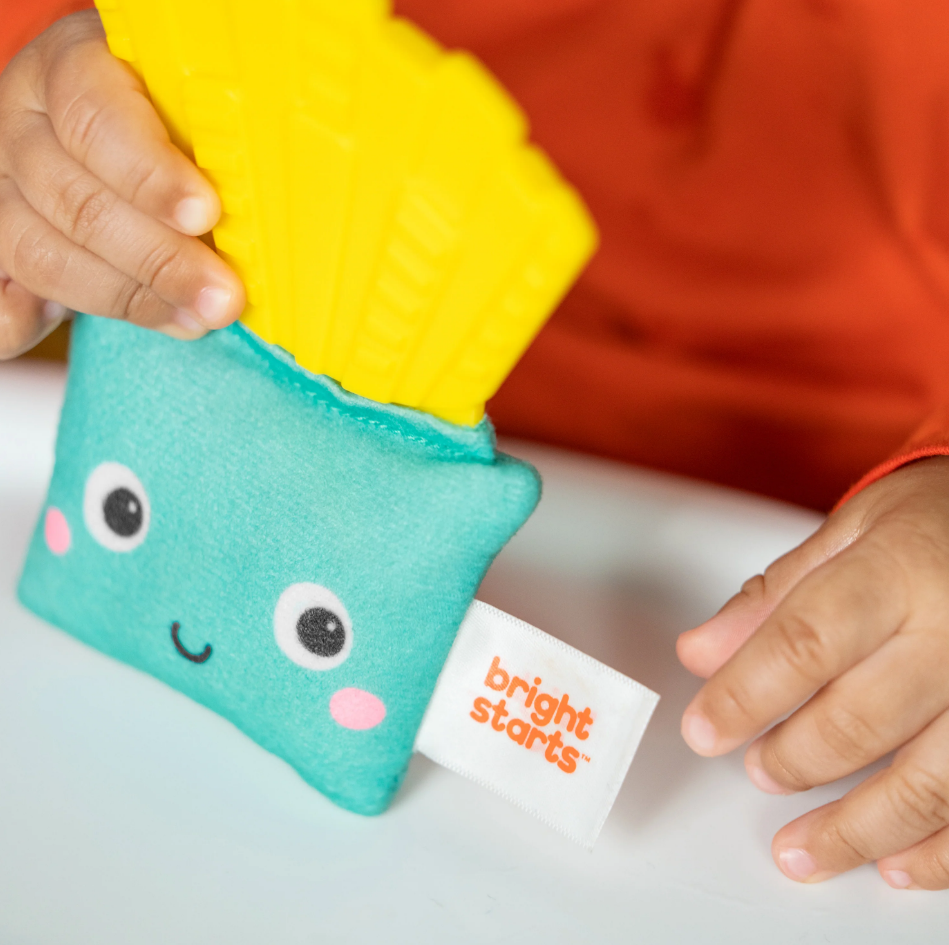 Bright Starts jucarie de dentitie French Fries 3m+