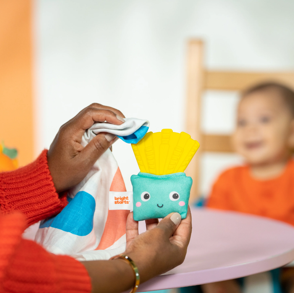 Bright Starts jucarie de dentitie French Fries 3m+