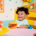 Bright Starts jucarie de dentitie Say Cheeseburger 3m+