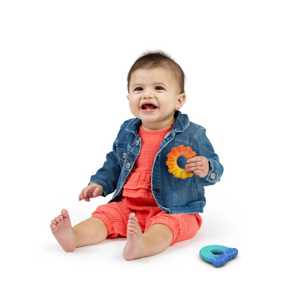 Bright Starts jucarie de dentitie Say Cheeseburger 3m+
