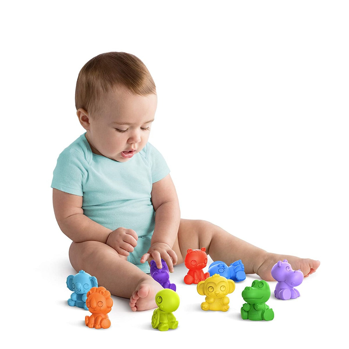Bright Starts jucarie Echipa animalutelor colorate 3m+