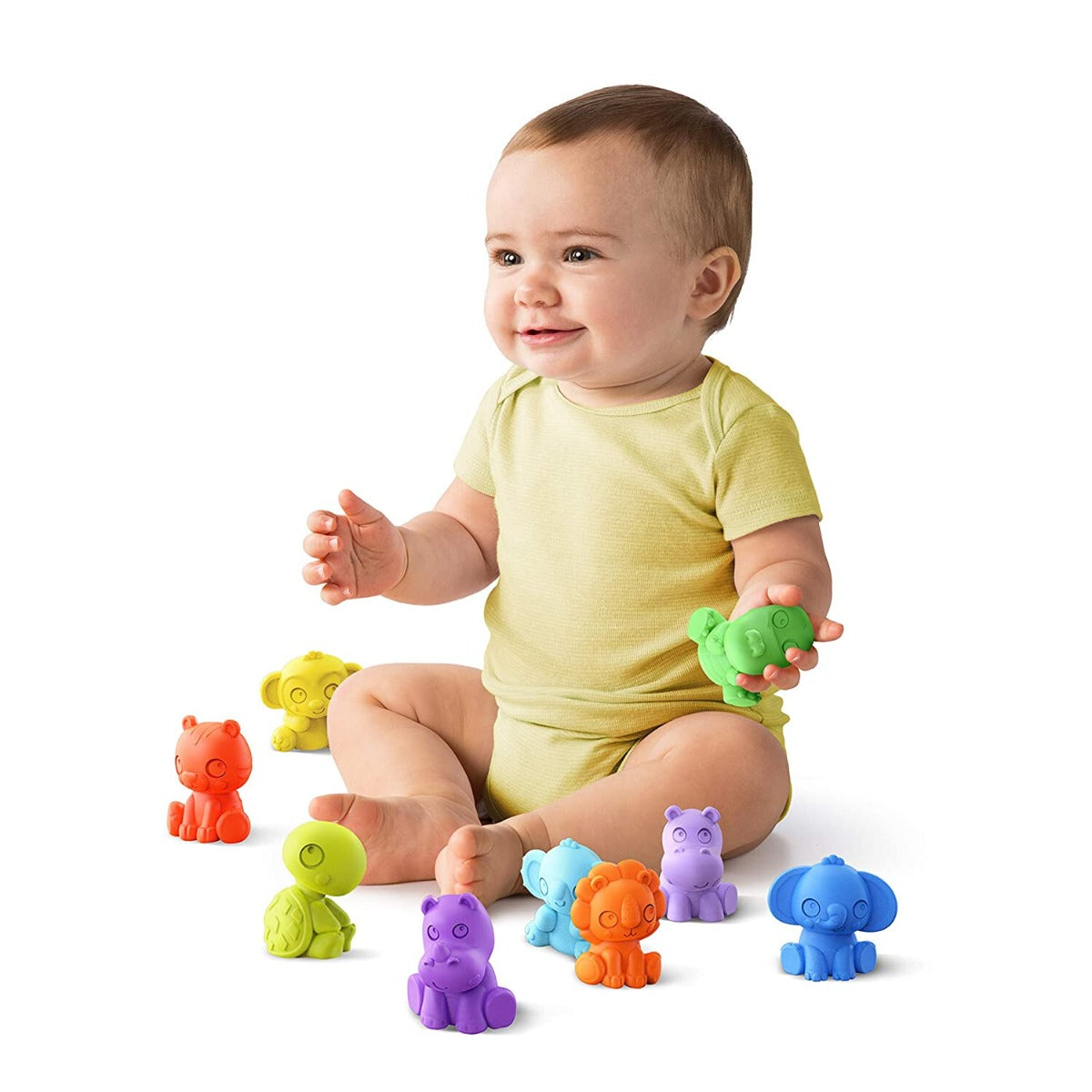Bright Starts jucarie Echipa animalutelor colorate 3m+