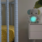 Bright Starts jucarie interactiva Hug a Bye Baby Elephant 0m+