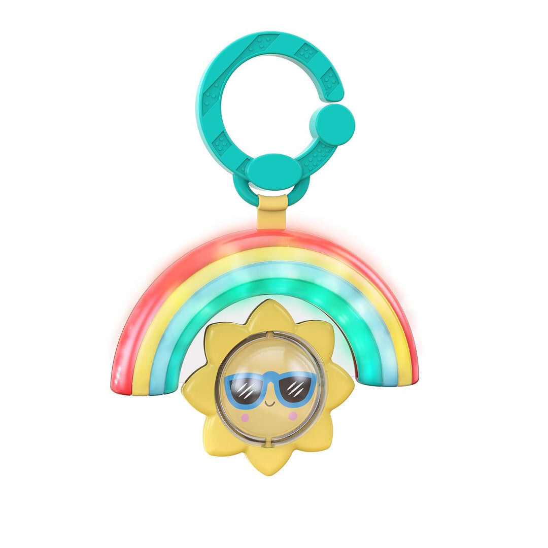 Bright Starts jucarie zornaitoare cu sunete si lumini Sun Shaker Shake&Glow 3m+ Imagine principală a produsului