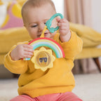 Bright Starts jucarie zornaitoare cu sunete si lumini Sun Shaker Shake&Glow 3m+