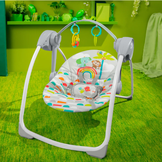 Bright Starts leagan portabil Playful Paradise 0-9 kg