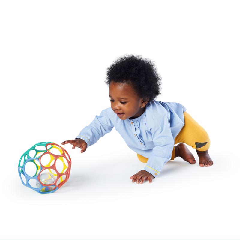 Bright Starts jucarie Oball Roller 2in1 pentru 6m+ Menta