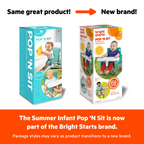 Bright Starts Scaun de masa portabil Pop 'N Sit 6m+ Grey