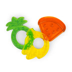 Bright Starts set 3 jucarii de dentitie texturate Juicy Chews - Pepene, Ananas, Banana 3m+