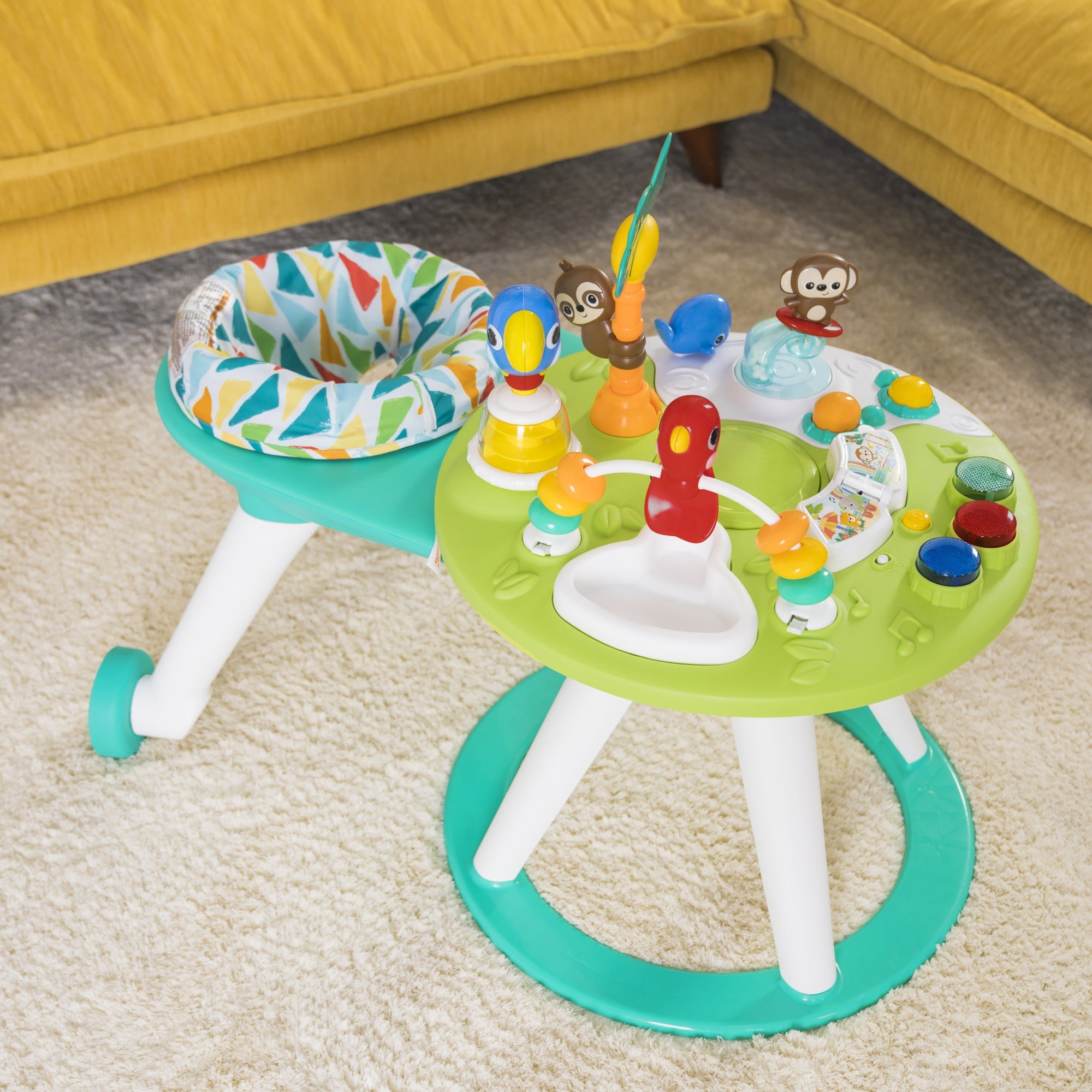 Bright Starts centru de activitati 2in1 Tropic Cool 6m+ 11638 10