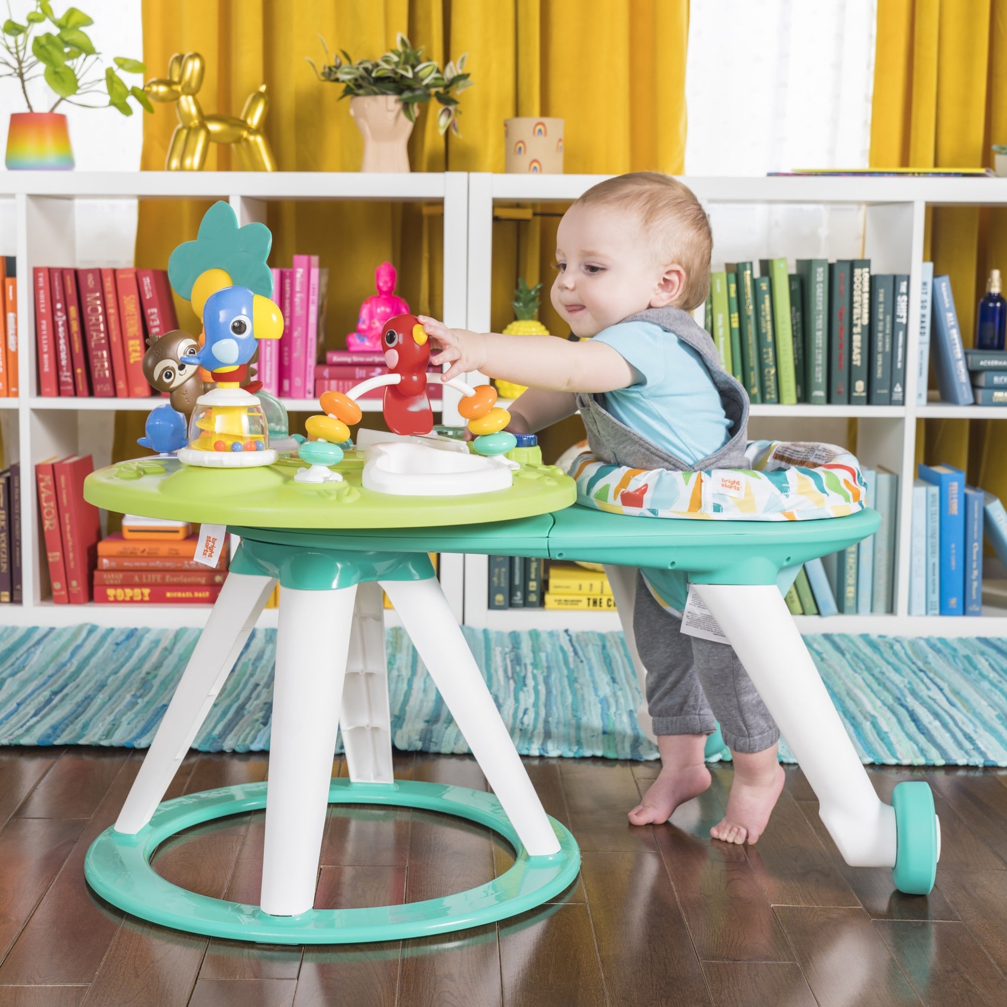 Bright Starts centru de activitati 2in1 Tropic Cool 6m+ 11638 11