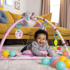 Bright Starts covor de joaca 5in1 Gym&Ball Pit Rainbow 09