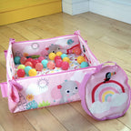 Bright Starts covor de joaca 5in1 Gym&Ball Pit Rainbow 13