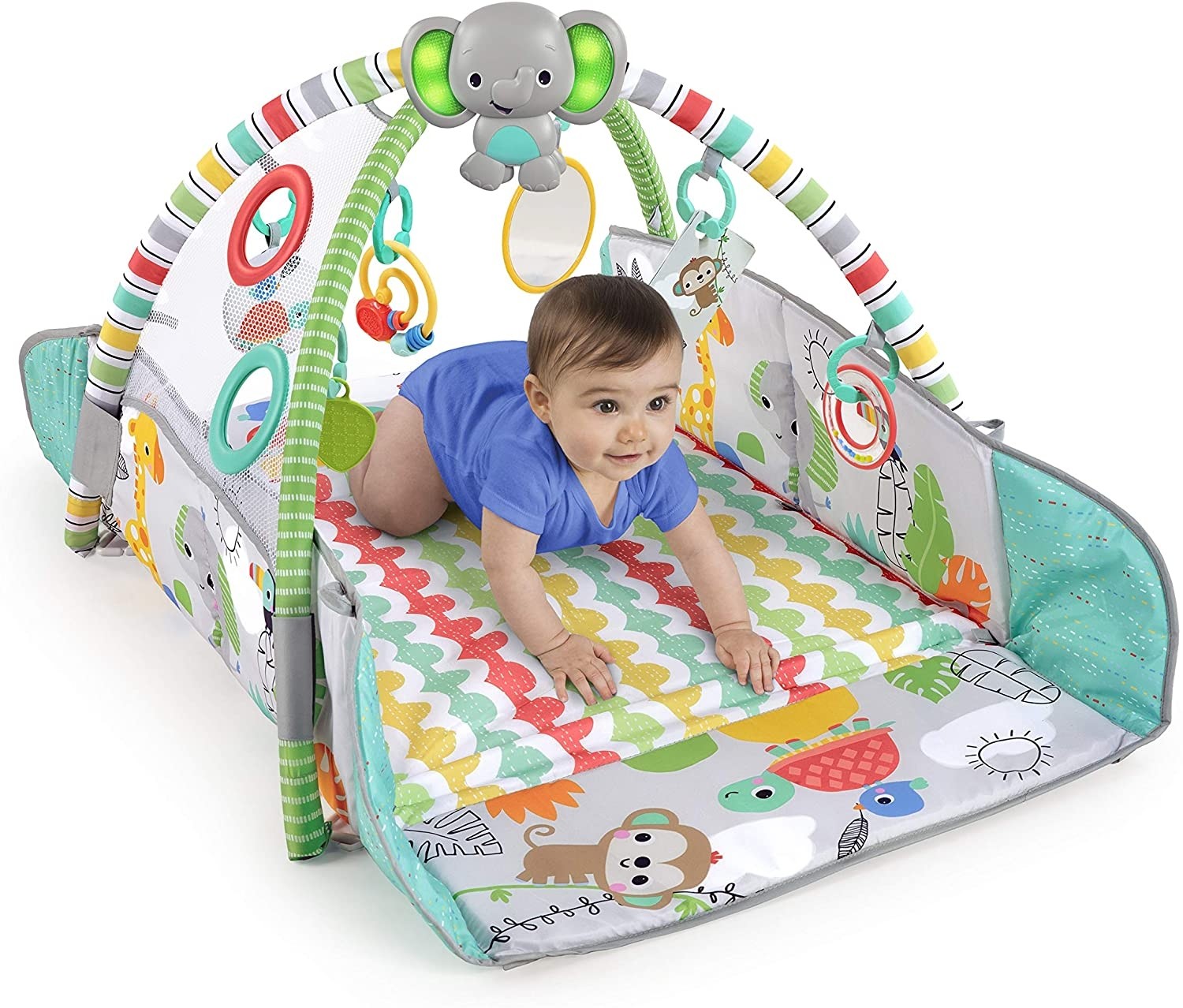 Bright Starts covor de joaca 5in1 Gym & Ball Pit 02