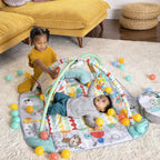 Bright Starts covor de joaca 5in1 Gym & Ball Pit 11