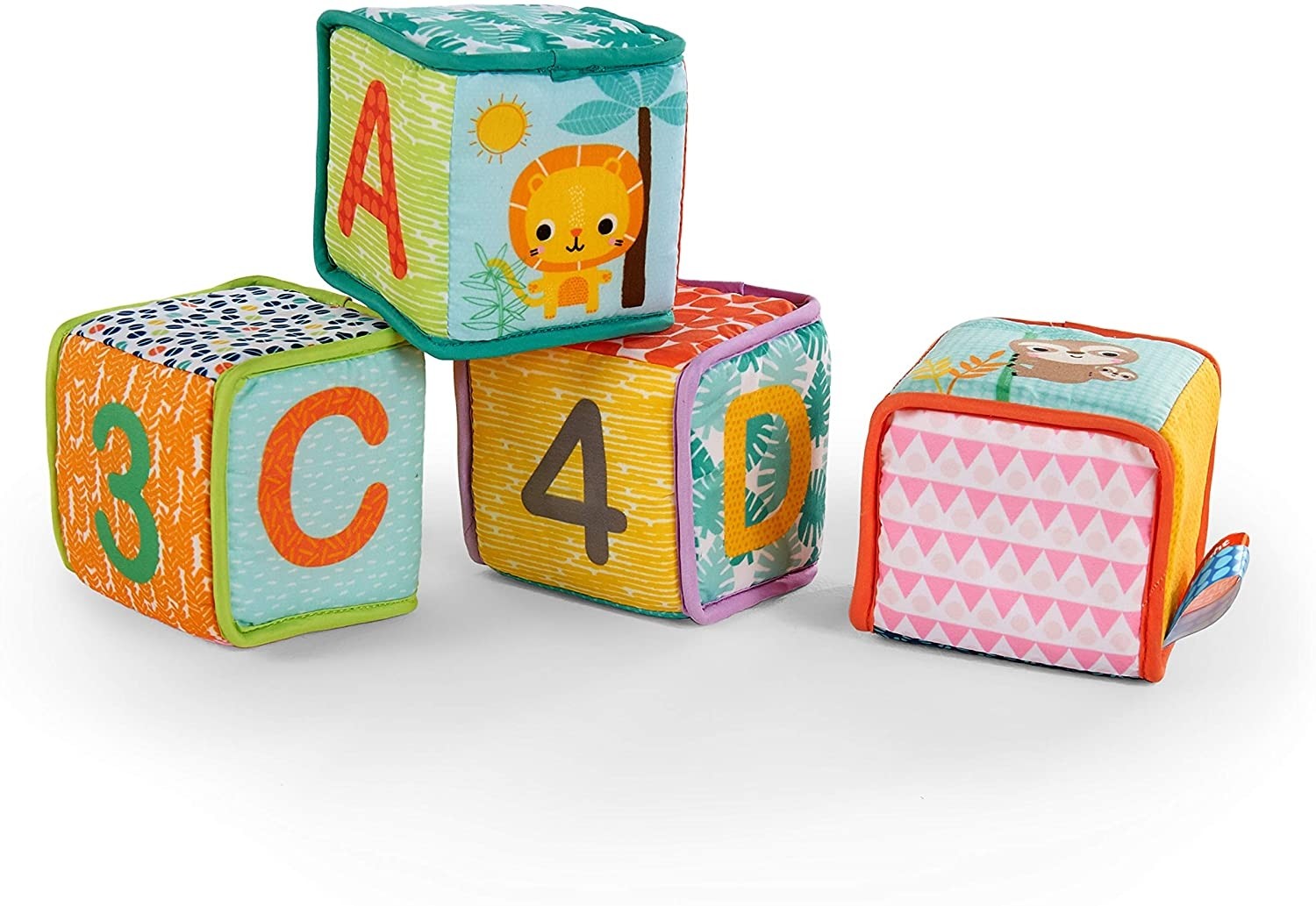 Bright Starts cuburi Grab&Stack 3m+  01 Imagine principală a produsului