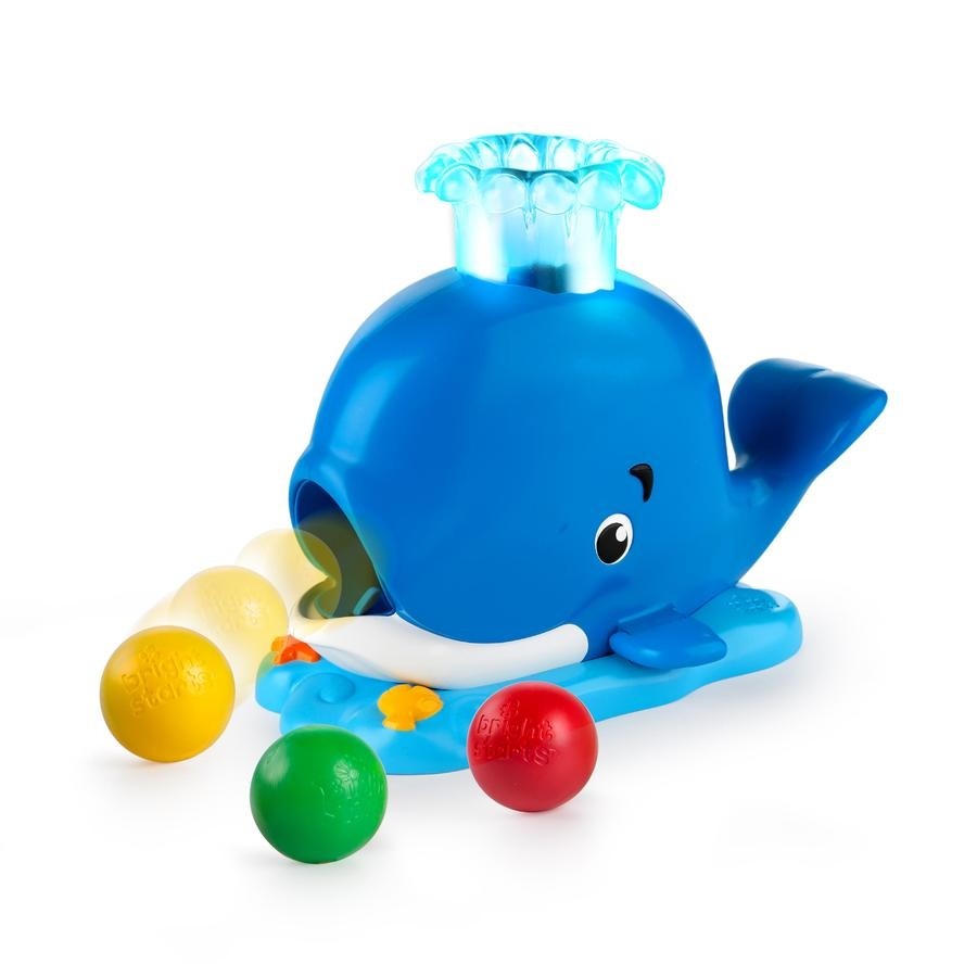 Bright Starts jucarie balena cu bile multicolore 6m+ 10934 01