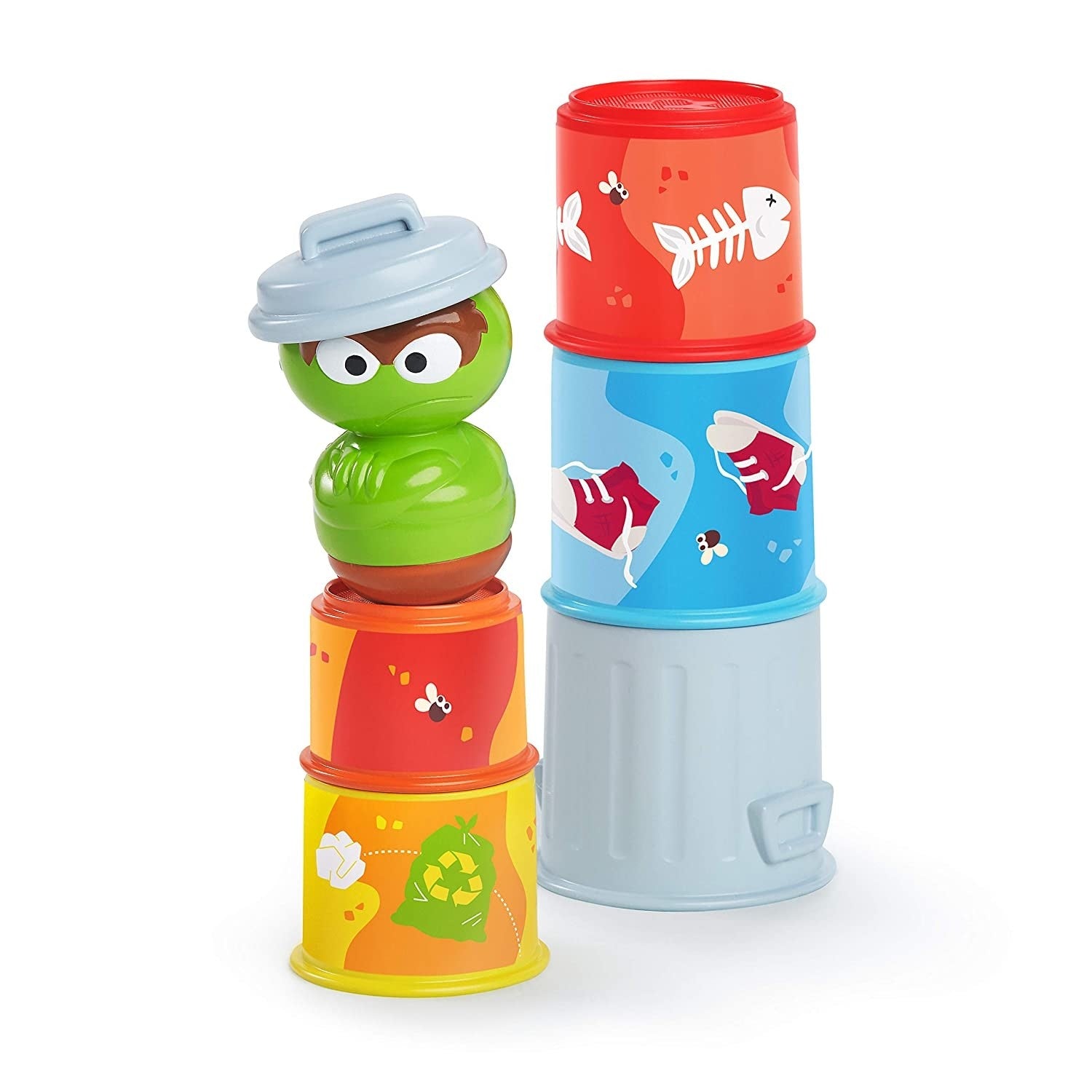 Bright Starts jucarie de stivuire Oscar si jucariile  01