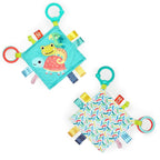 Bright Starts jucarie mini paturica cu animalute vesele 0m+ 02
