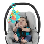 Bright Starts jucarie mini paturica cu animalute vesele 0m+ 04
