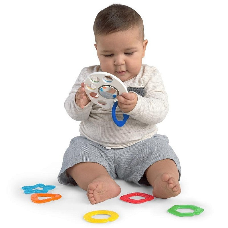 Bright Starts jucarie zornaitoare cu inele multicolore 0m+ 05