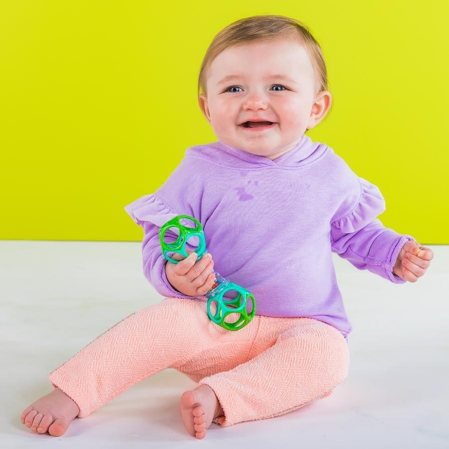 Bright Starts jucarie zornaitoare Oball cu bilute colorate 0m+  05