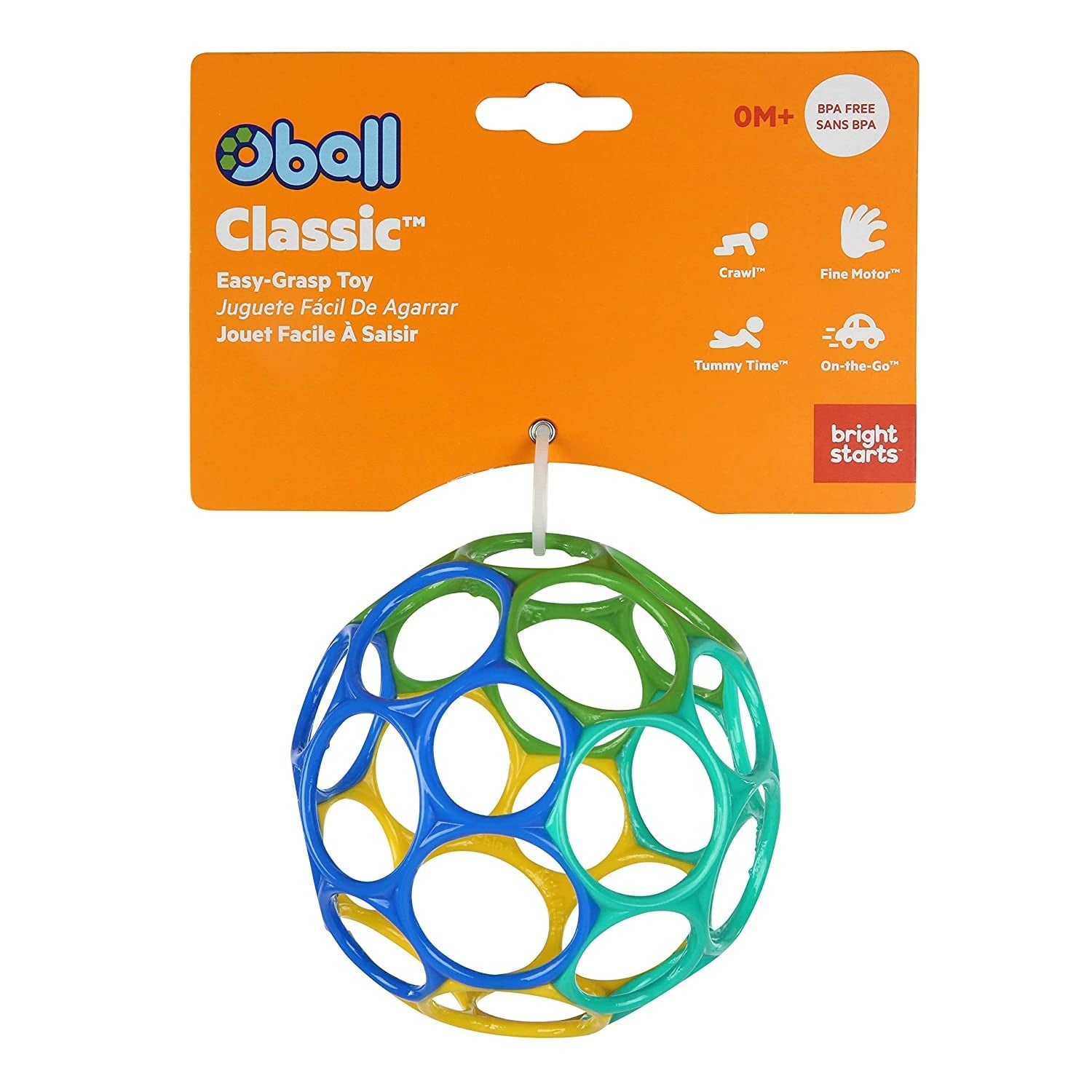 Bright Starts minge Oball Classic Easy-Grasp 0m+ 02