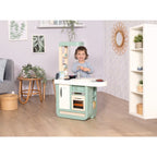 Smoby bucatarie Cherry Kitchen cu 25 accesorii 3 ani+