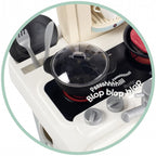 Smoby bucatarie Cherry Kitchen cu 25 accesorii 3 ani+