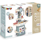 Smoby jucarie bucatarie Cooky Kitchen cu accesorii 3 ani+ Albastru