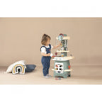 Smoby jucarie bucatarie Cooky Kitchen cu accesorii 3 ani+ Albastru