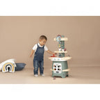Smoby jucarie bucatarie Cooky Kitchen cu accesorii 3 ani+ Albastru