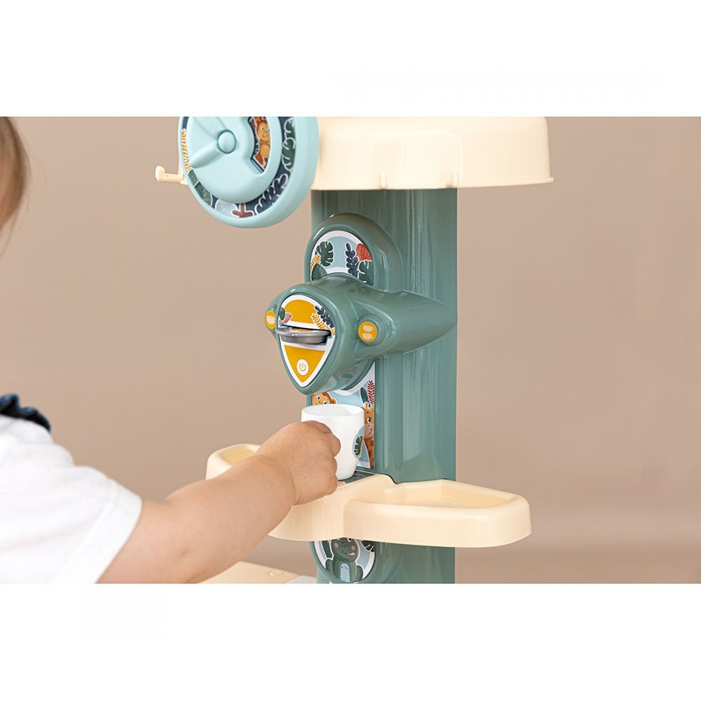 Smoby jucarie bucatarie Cooky Kitchen cu accesorii 3 ani+ Albastru
