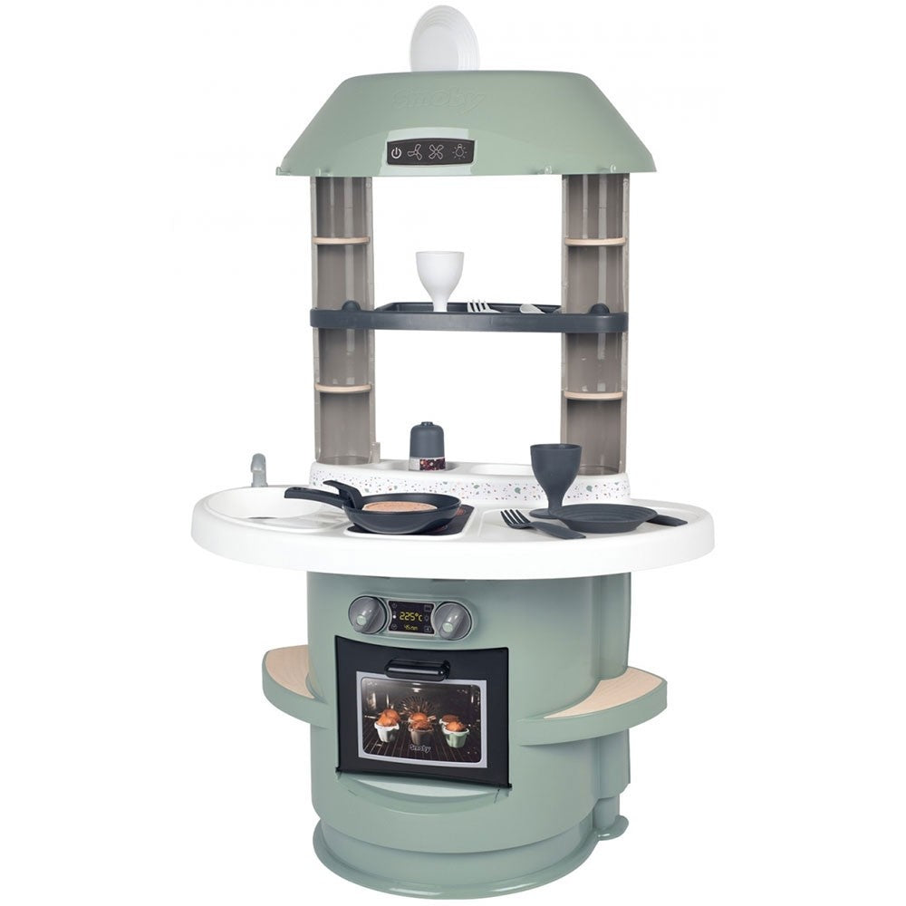 Smoby jucarie Bucatarie Nova verde cu accesorii 3 ani+