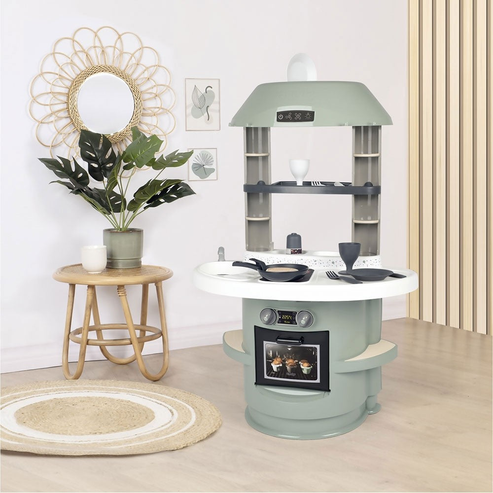 Smoby jucarie Bucatarie Nova verde cu accesorii 3 ani+