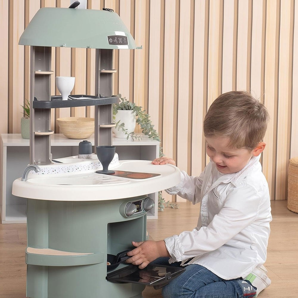 Smoby jucarie Bucatarie Nova verde cu accesorii 3 ani+