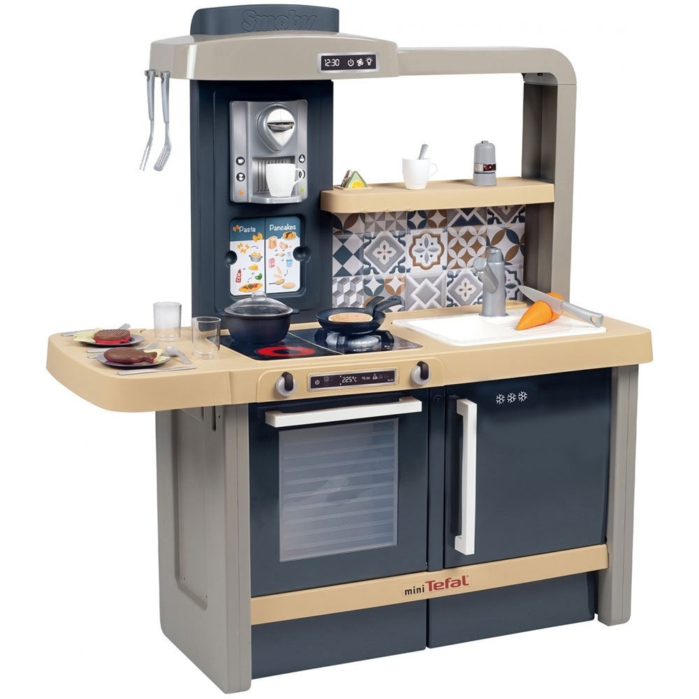 Smoby bucatarie Tefal Evolutive albastru cu accesorii 3 ani+ Imagine principală a produsului