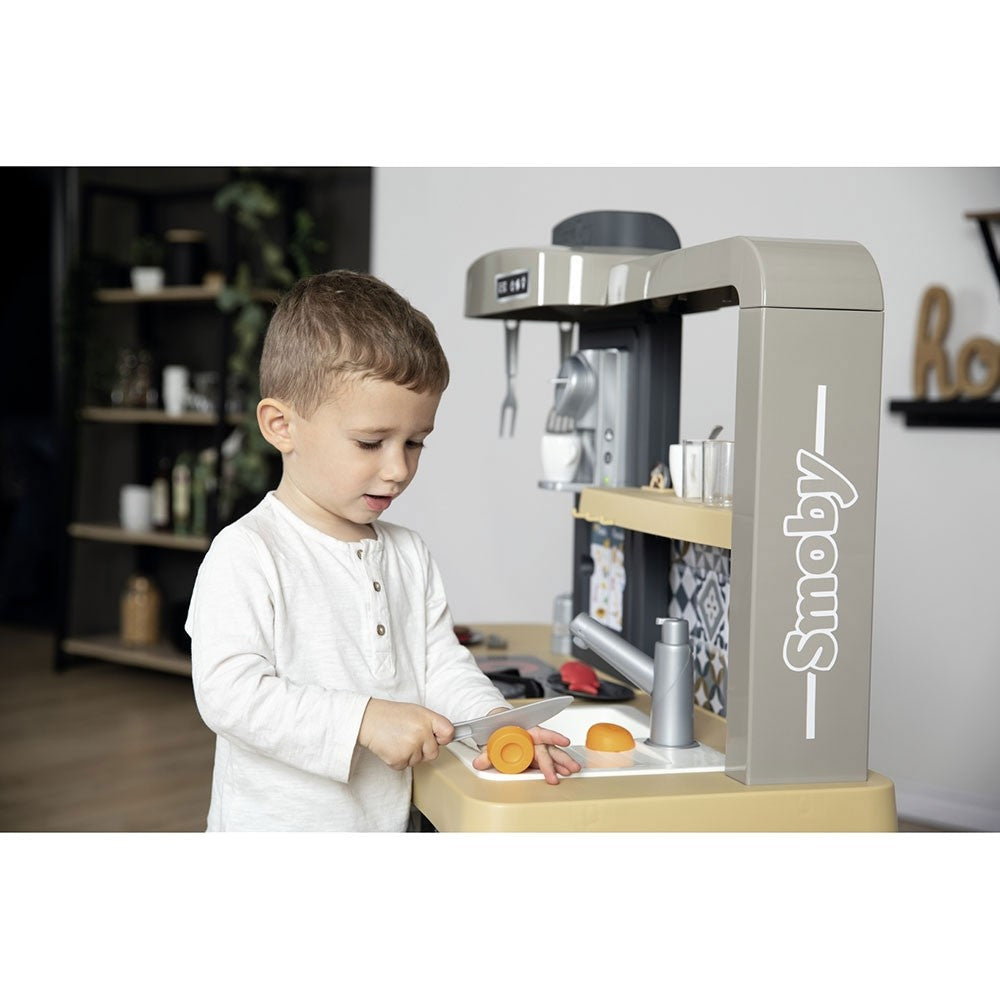 Smoby bucatarie Tefal Evolutive albastru cu accesorii 3 ani+