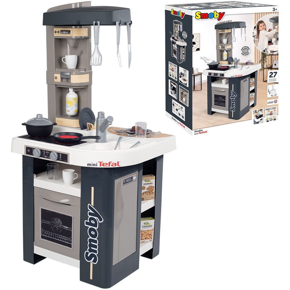 Smoby bucatarie Tefal Studio mini cu accesorii 3 ani+