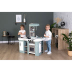 Smoby bucatarie Tefal Studio XL Bubble albastru cu accesorii 3 ani+