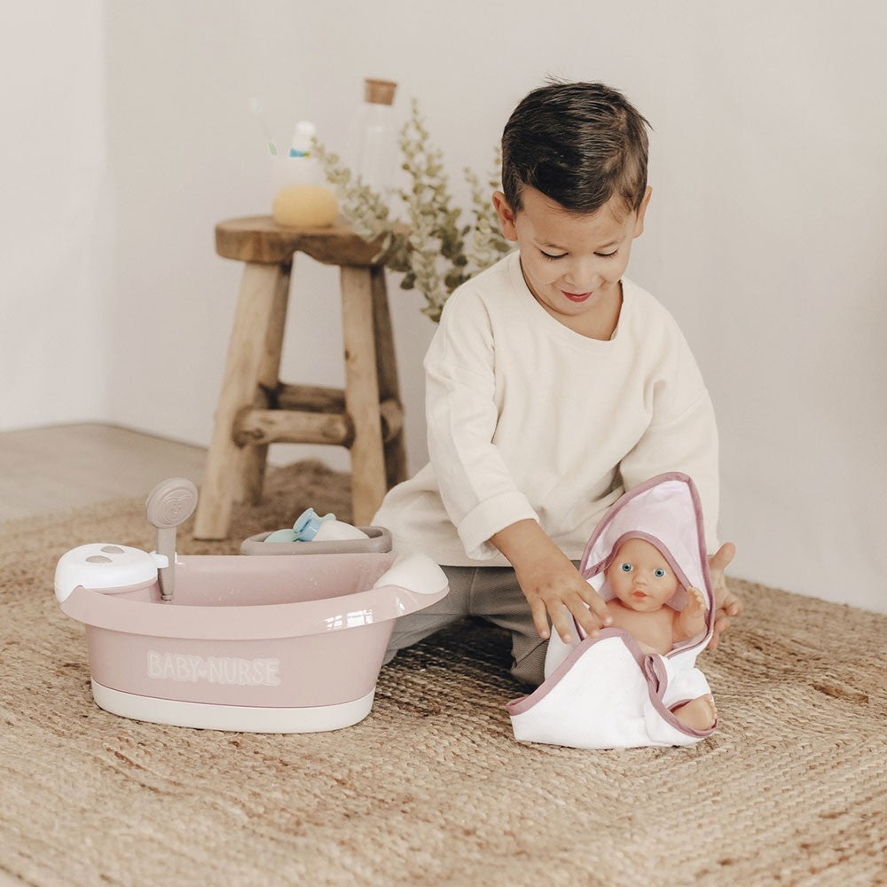 Smoby Cadita pentru papusa Baby Nurse Baleno Bath 3 ani+