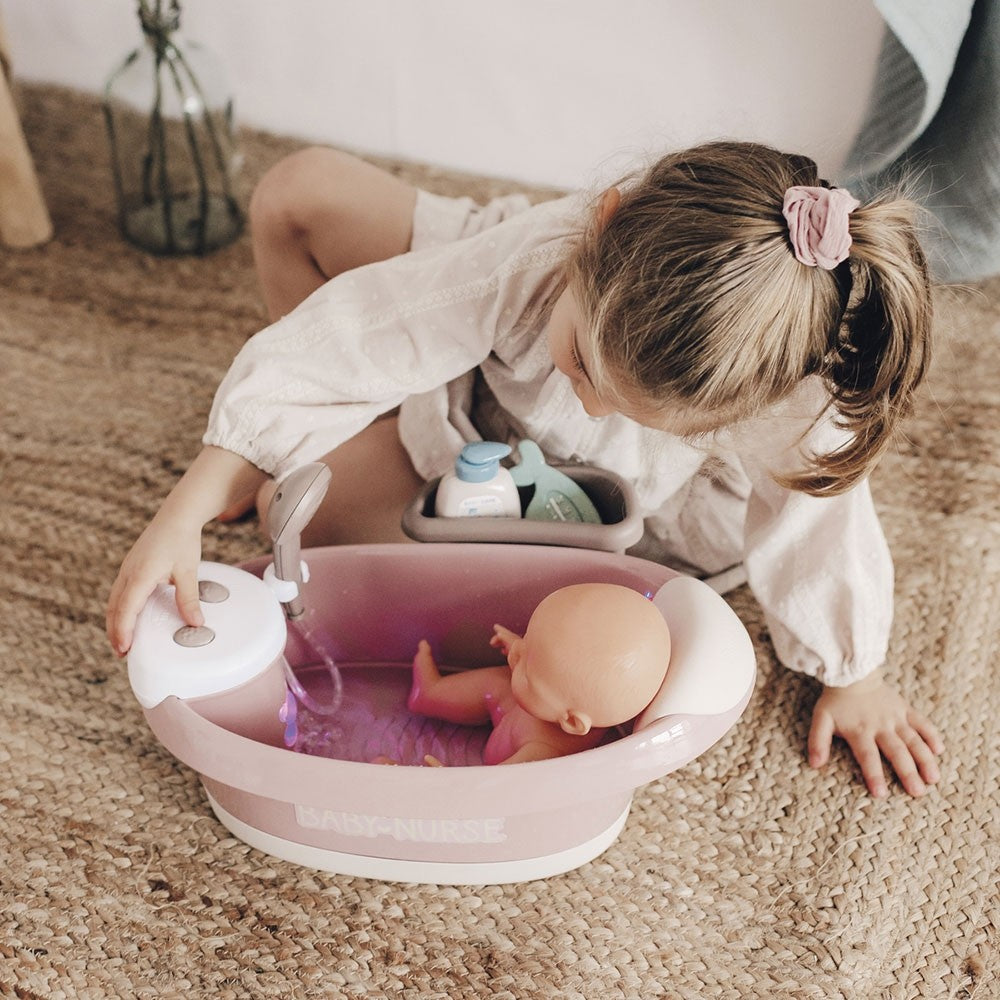 Smoby Cadita pentru papusa Baby Nurse Baleno Bath 3 ani+